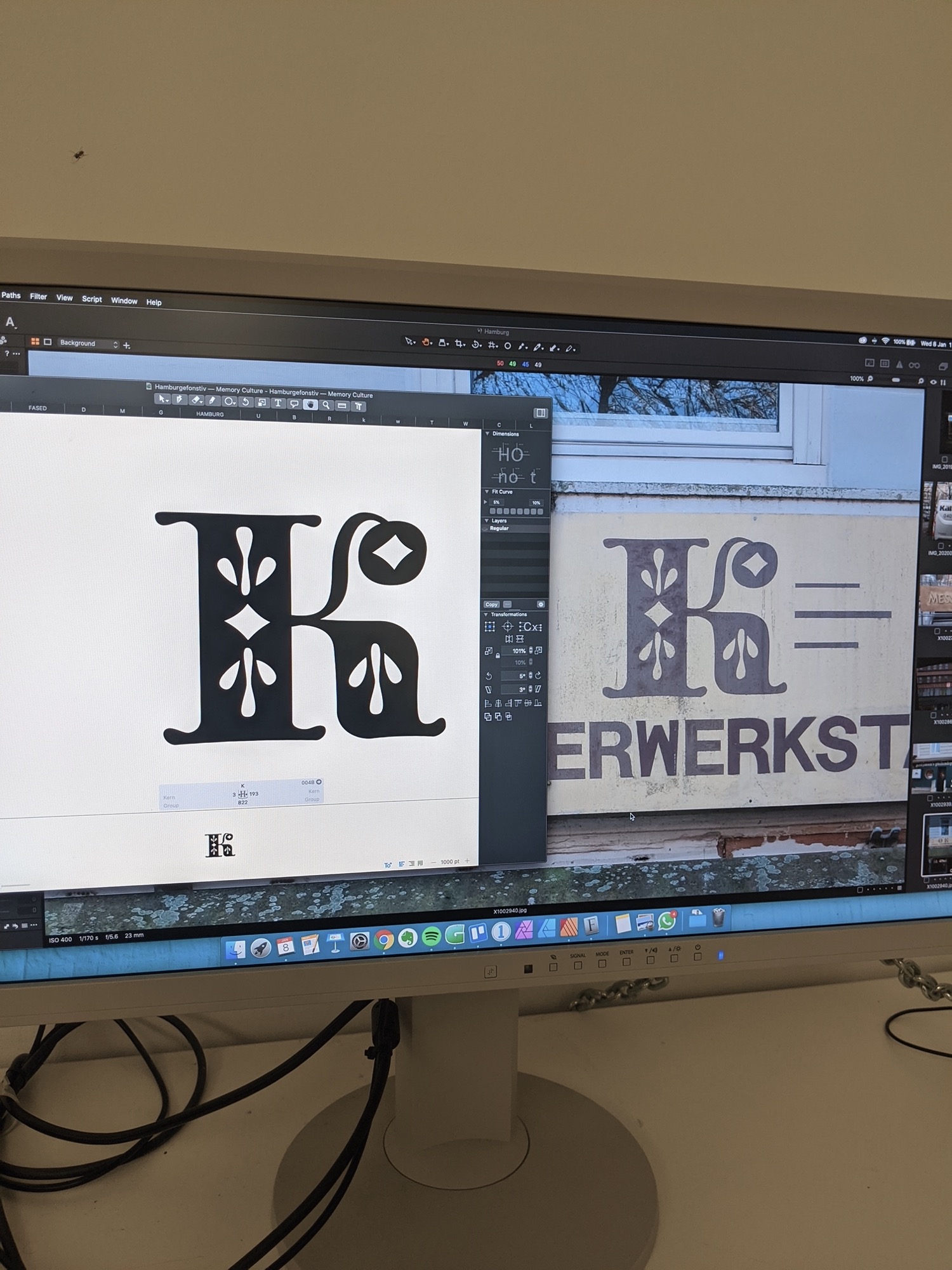 Hamburgefonstiv Digitizing Type